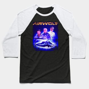 The Helicopter Legend Airwolfs T-Shirt Baseball T-Shirt